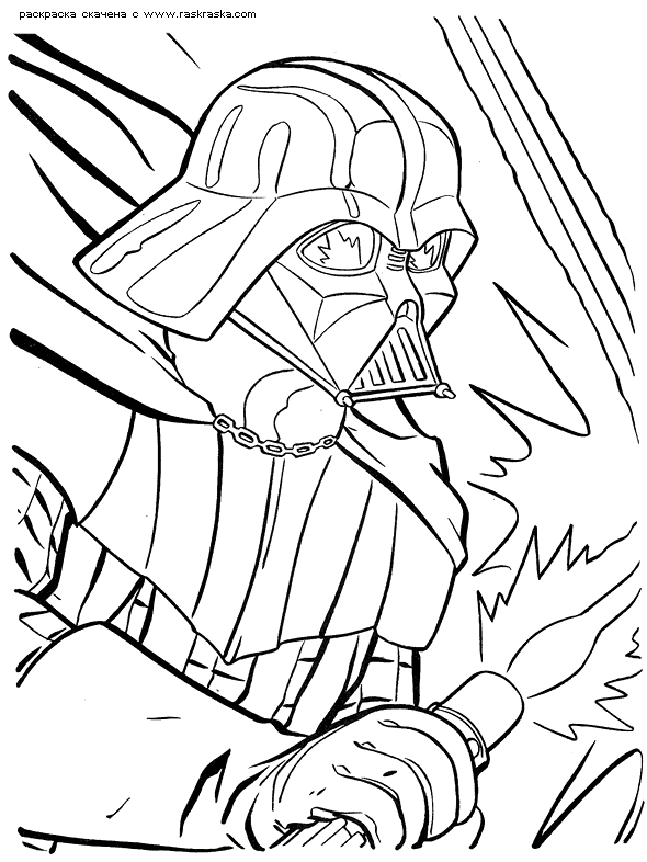 Coloring page: Star Wars (Movies) #70680 - Printable coloring pages