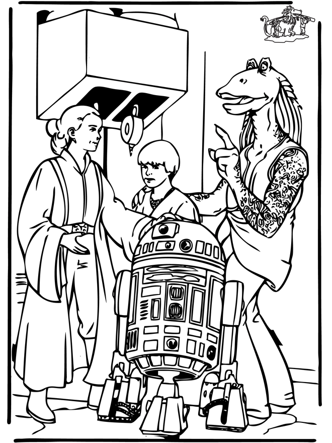 Coloring page: Star Wars (Movies) #70697 - Free Printable Coloring Pages