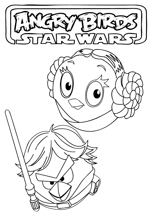 Coloring page: Star Wars (Movies) #70705 - Printable coloring pages
