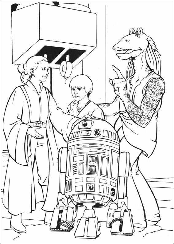 Coloring page: Star Wars (Movies) #70740 - Free Printable Coloring Pages