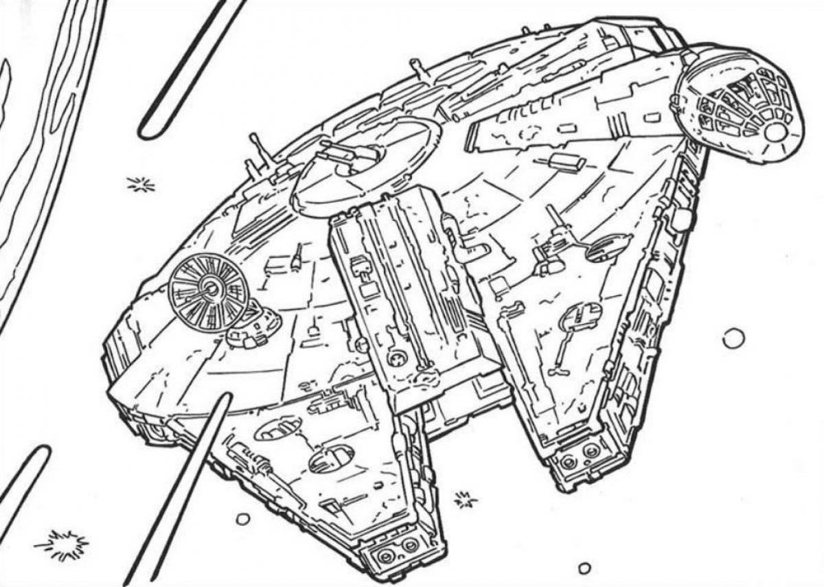 Coloring page: Star Wars (Movies) #70741 - Free Printable Coloring Pages