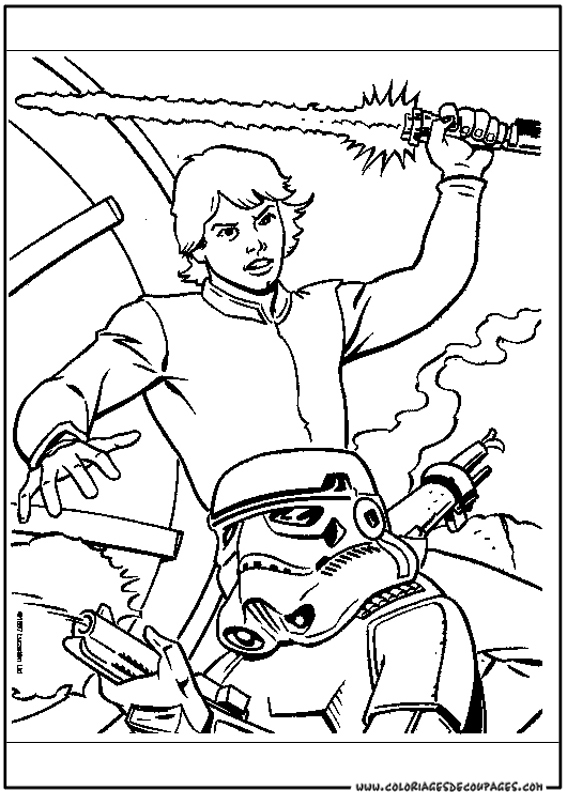 Coloring page: Star Wars (Movies) #70768 - Printable coloring pages
