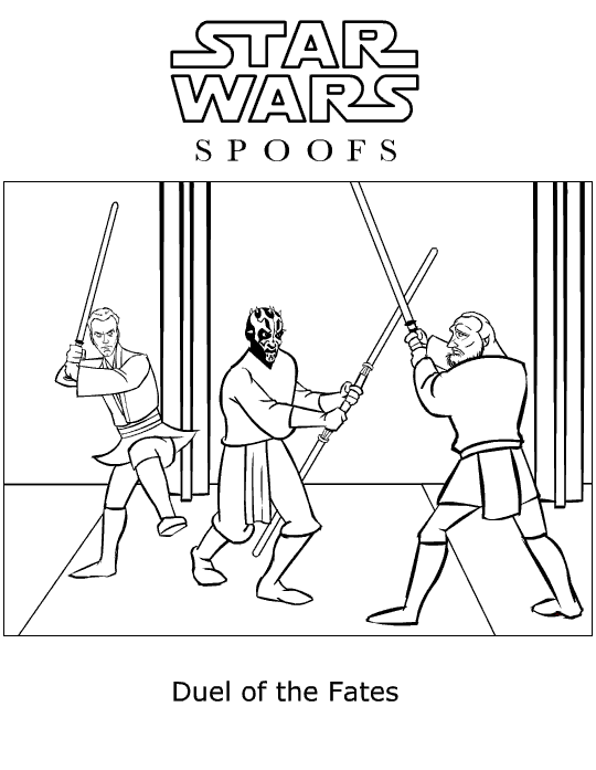 Coloring page: Star Wars (Movies) #70784 - Printable coloring pages