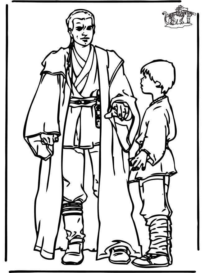 Coloring page: Star Wars (Movies) #70803 - Printable coloring pages