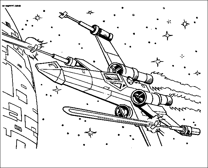 Coloring page Star Wars #70835 (Movies) – Printable Coloring Pages