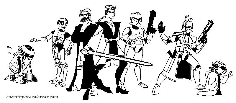 Coloring page: Star Wars (Movies) #70839 - Free Printable Coloring Pages