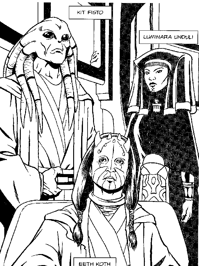 Coloring page: Star Wars (Movies) #70864 - Printable coloring pages
