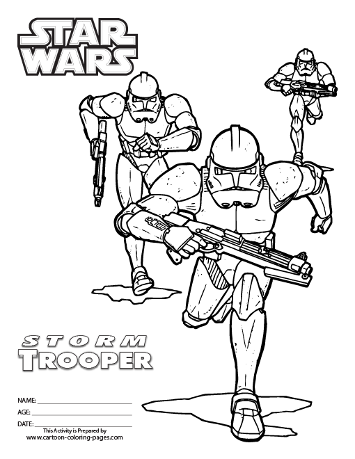 Coloring page: Star Wars (Movies) #70873 - Free Printable Coloring Pages