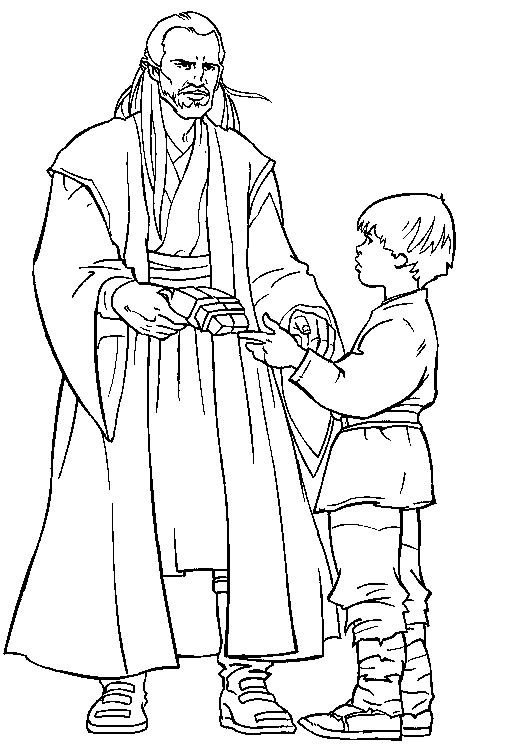 Coloring page: Star Wars (Movies) #70881 - Printable coloring pages