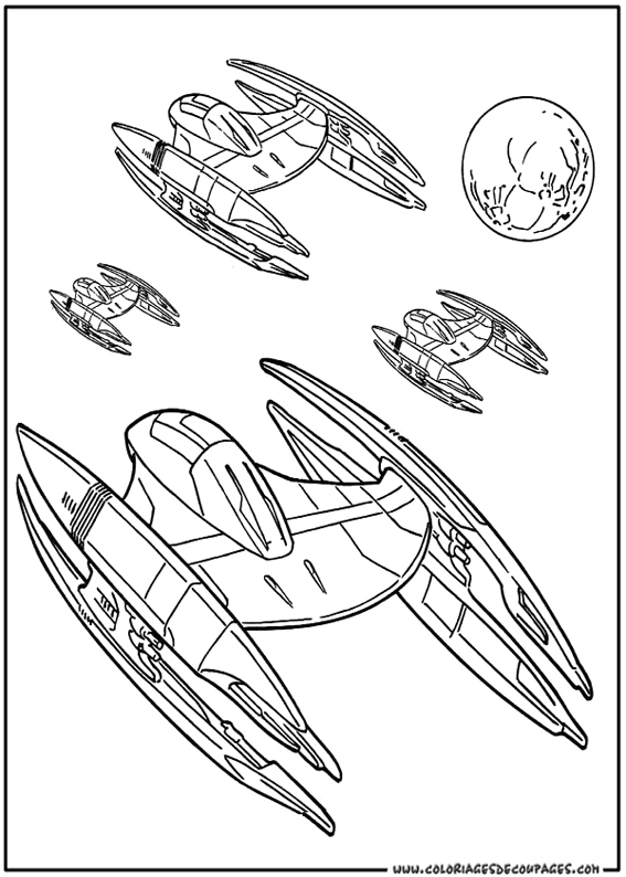 Coloring page: Star Wars (Movies) #70890 - Printable coloring pages