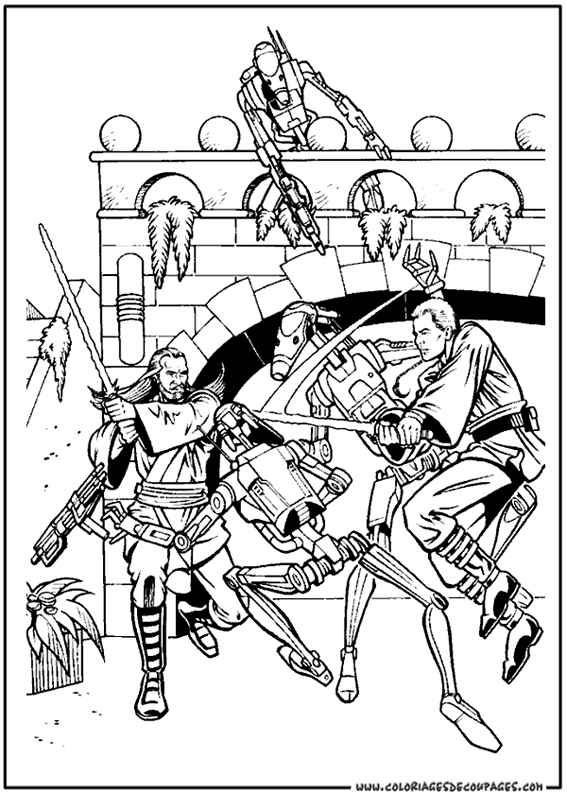 Coloring page: Star Wars (Movies) #70913 - Printable coloring pages