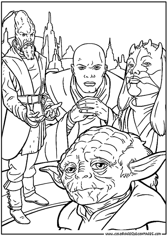 Coloring page: Star Wars (Movies) #70915 - Free Printable Coloring Pages