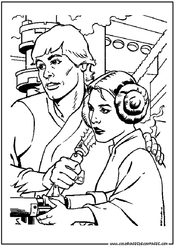 Coloring page: Star Wars (Movies) #70916 - Printable coloring pages