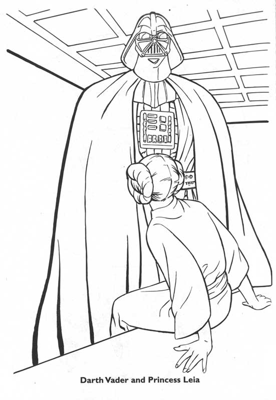 Coloring page: Star Wars (Movies) #70931 - Printable coloring pages