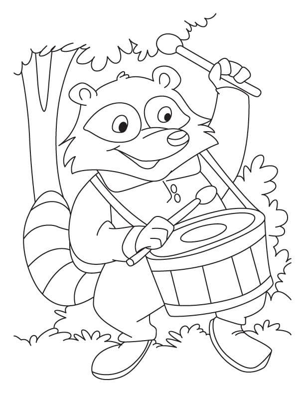 Free printable Drum coloring page #209549 from Music collection