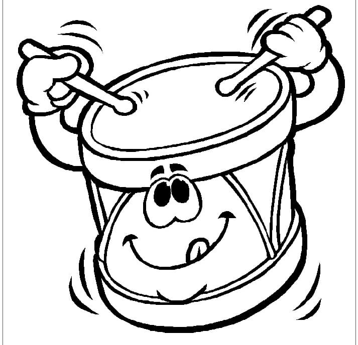 Free printable Drum coloring page #209559 from Music collection Free printable Drum coloring page #209559 from Music collection