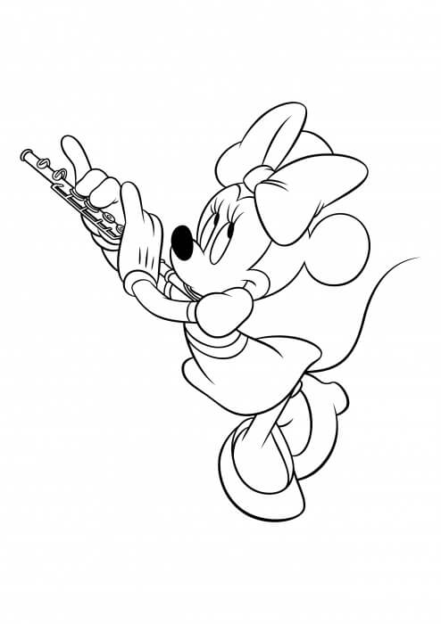 Free printable Flute coloring page #173459 from Music collection
