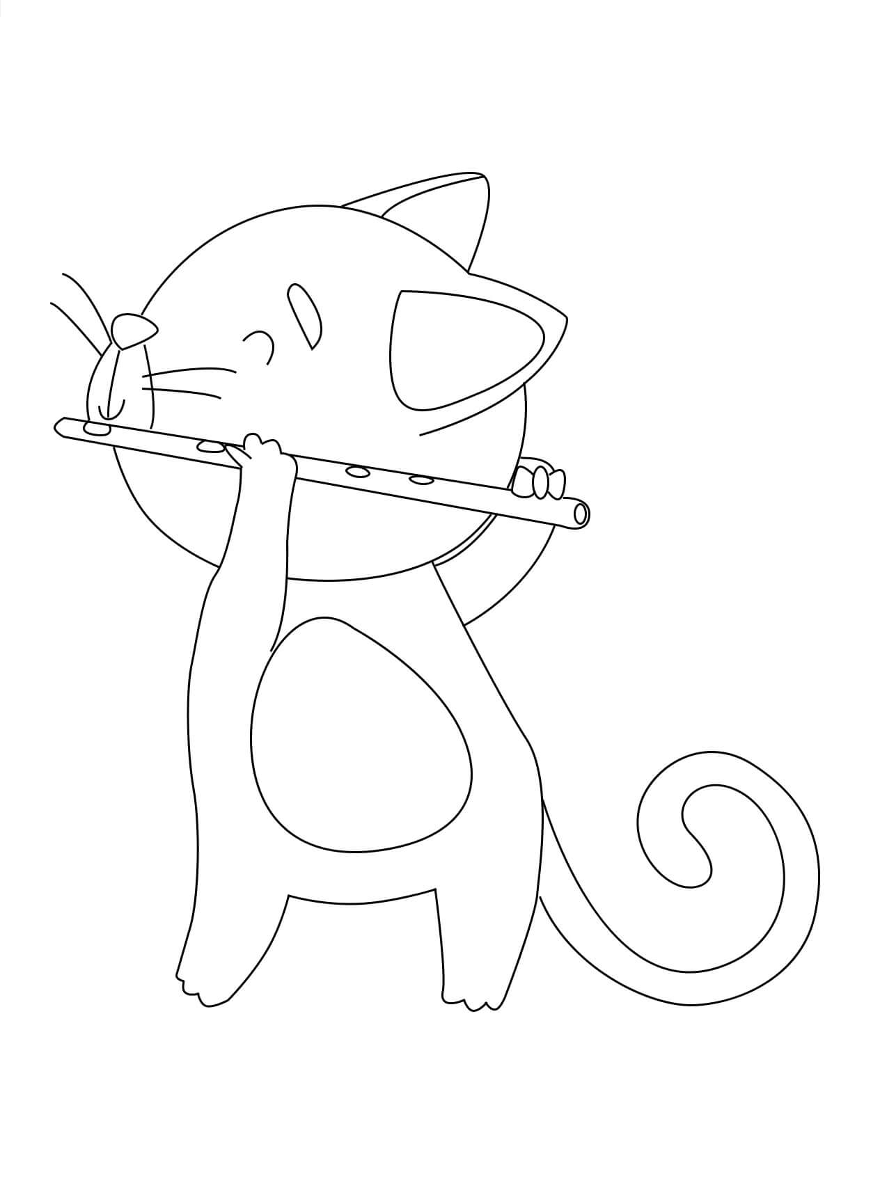 Free printable Flute coloring page #173461 from Music collection Free printable Flute coloring page #173461 from Music collection