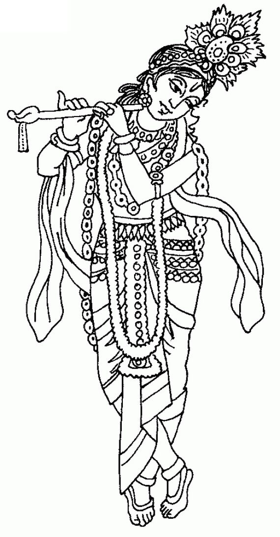 Free printable Flute coloring page #173462 from Music collection