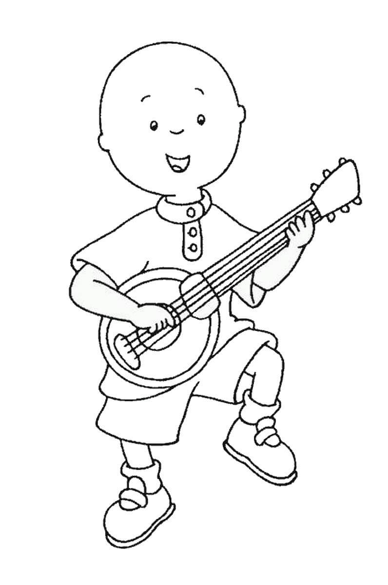 Free printable Guitar coloring page #173149 from Music collection