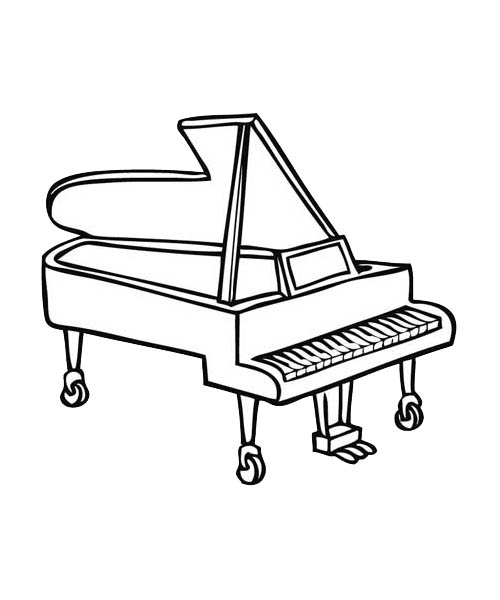 Free printable Musical instruments coloring page #167175 from Music collection