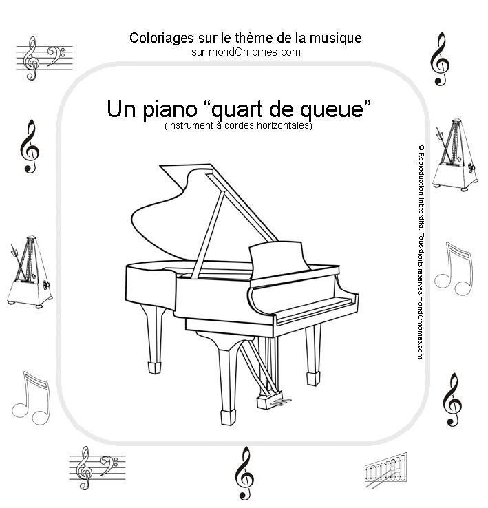 Free printable Musical instruments coloring page #167194 from Music collection