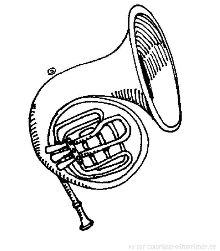 Free printable Musical instruments coloring page #167235 from Music collection