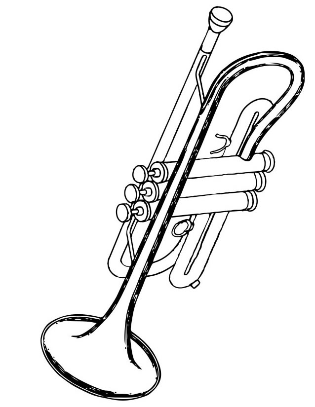 Free printable Musical instruments coloring page #167246 from Music collection