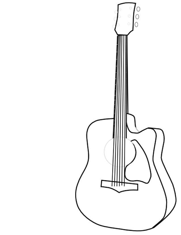 Free printable Musical instruments coloring page #167280 from Music collection Free printable Musical instruments coloring page #167280 from Music collection