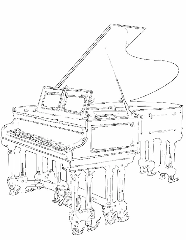 Free printable Musical instruments coloring page #167305 from Music collection