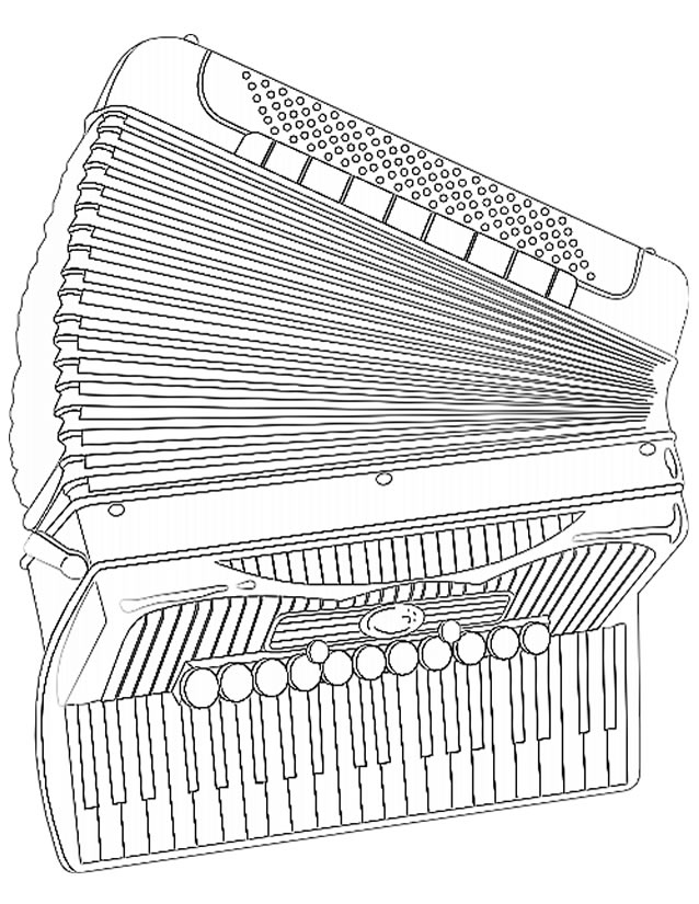 Free printable Musical instruments coloring page #167319 from Music collection Free printable Musical instruments coloring page #167319 from Music collection