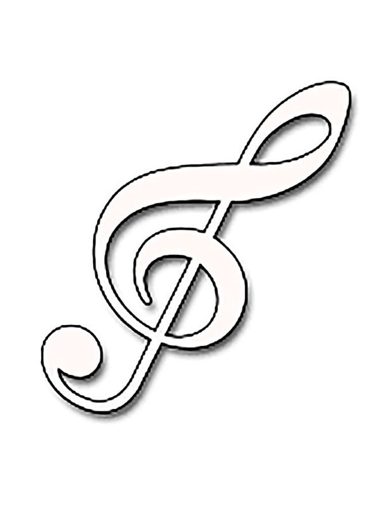 Free printable Musical Notes coloring page #176887 from Music collection