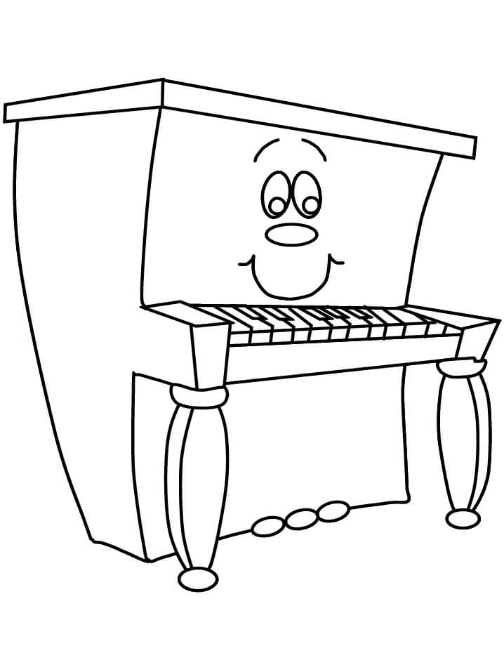 Free printable Piano coloring page #173511 from Music collection