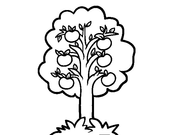 Coloring page: Apple tree (Nature and Seasons) #163751 - Free Printable Coloring Pages