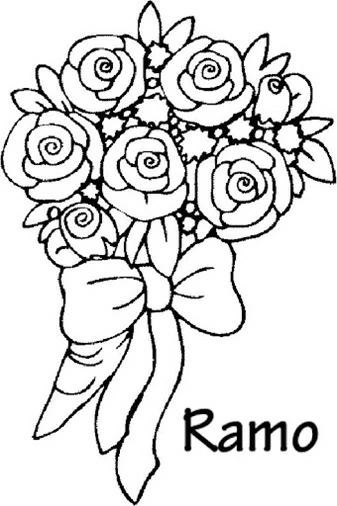 Coloring page: Bouquet of flowers (Nature and Seasons) #160765 - Free Printable Coloring Pages