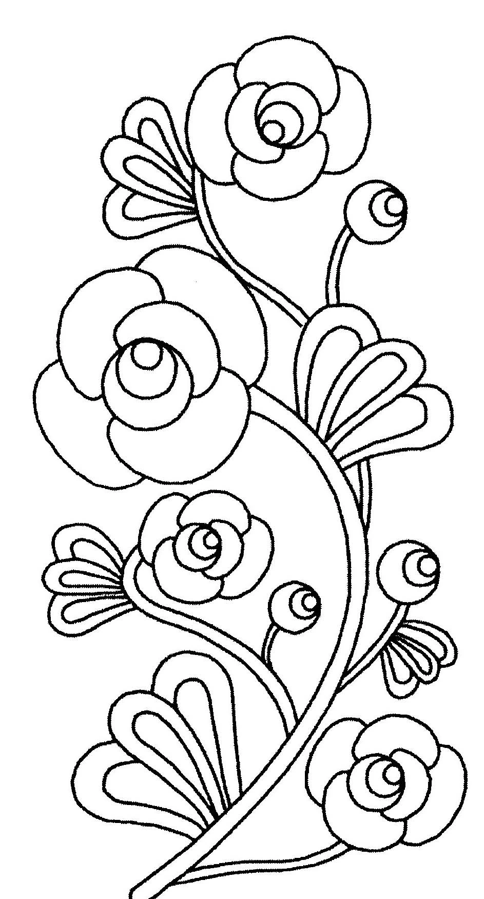 Free printable Bouquet of flowers coloring page #160847 from Nature and Seasons collection