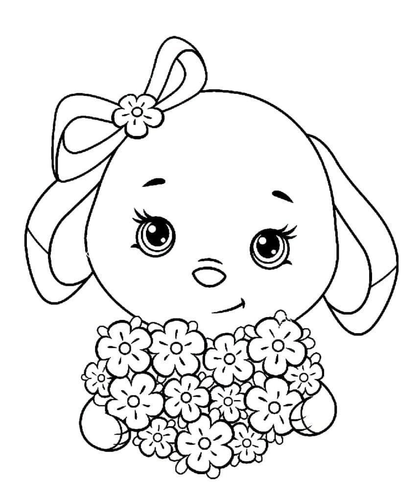 Free printable Bouquet of flowers coloring page #195630 from Nature and Seasons collection