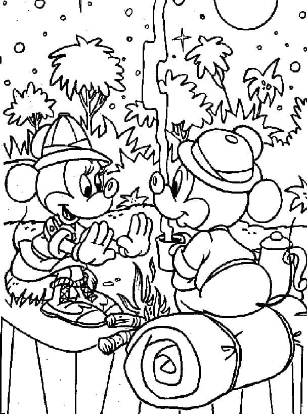 Free printable Camping coloring page #207394 from Nature and Seasons collection Free printable Camping coloring page #207394 from Nature and Seasons collection