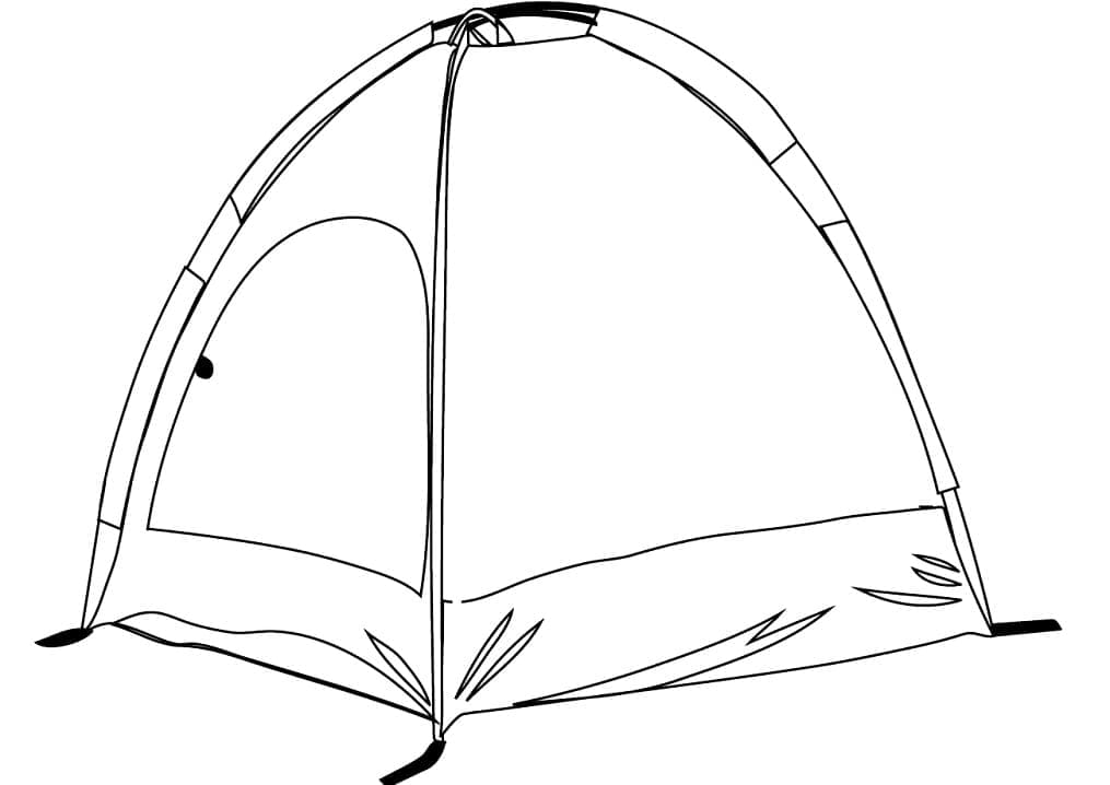 Free printable Camping coloring page #207398 from Nature and Seasons collection