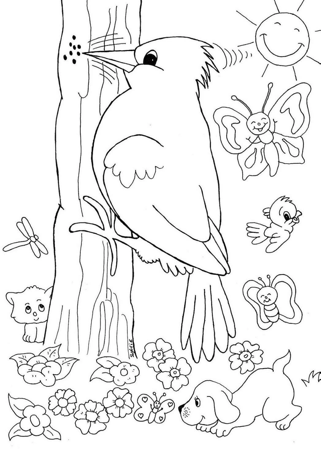 Free printable Countryside coloring page #165464 from Nature and Seasons collection