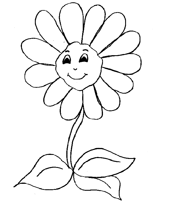 Free printable Daisy coloring page #161373 from Nature and Seasons collection