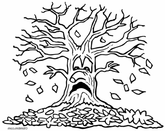 Coloring page: Fall season (Nature and Seasons) #164063 - Free Printable Coloring Pages
