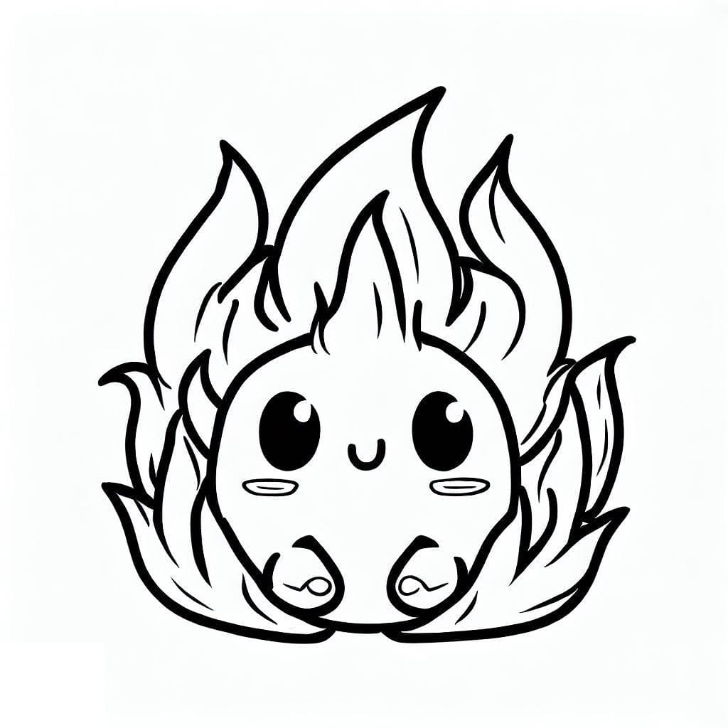 Free printable Fire coloring page #188328 from Nature and Seasons collection Free printable Fire coloring page #188328 from Nature and Seasons collection