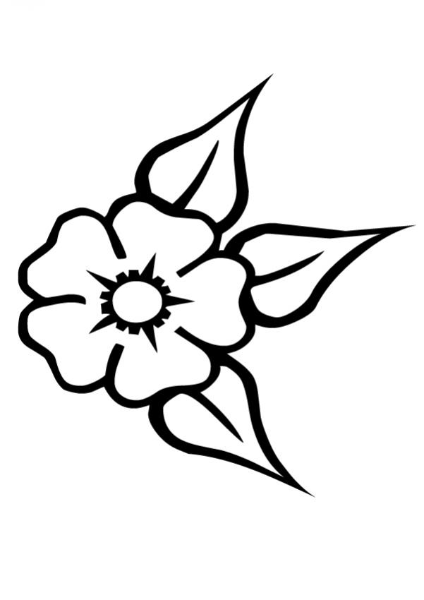 Coloring page: Flowers (Nature and Seasons) #155036 - Free Printable Coloring Pages