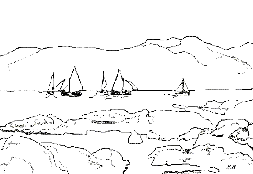 Free printable Landscape coloring page #165826 from Nature and Seasons collection