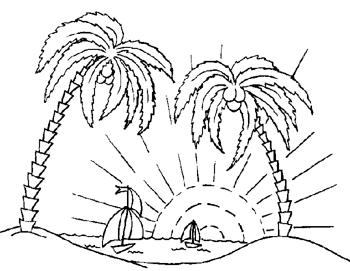Free printable Palm tree coloring page #161284 from Nature and Seasons collection Free printable Palm tree coloring page #161284 from Nature and Seasons collection
