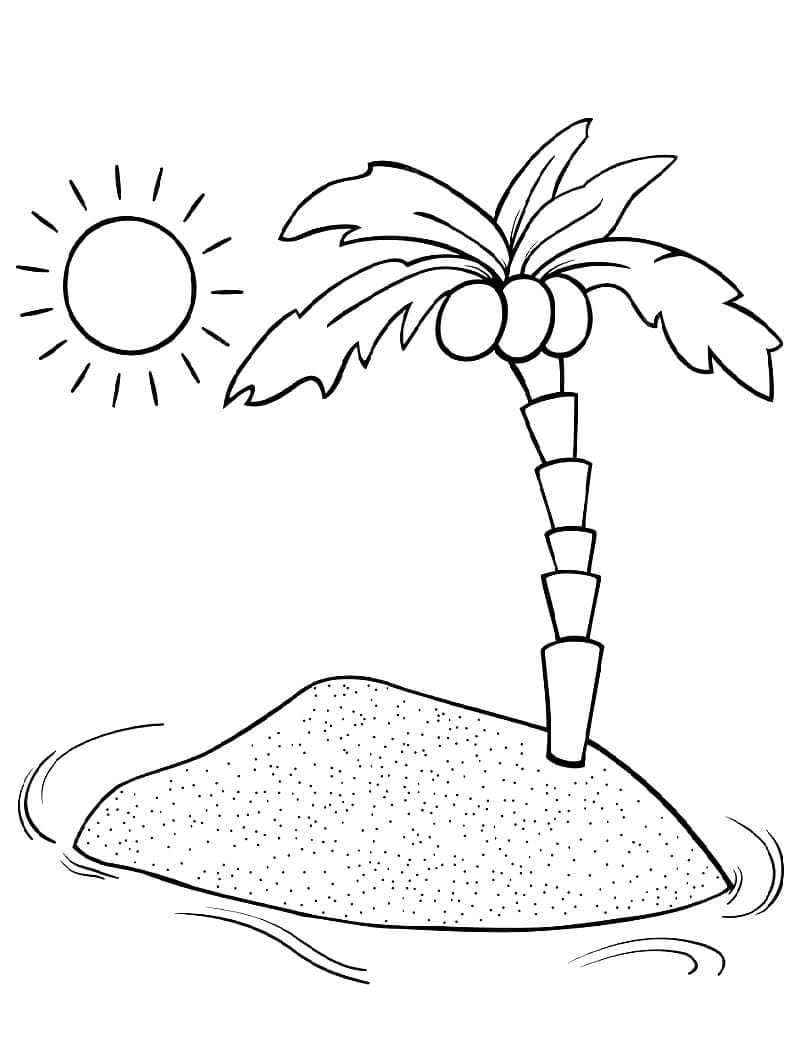 Free printable Palm tree coloring page #200711 from Nature and Seasons collection Free printable Palm tree coloring page #200711 from Nature and Seasons collection