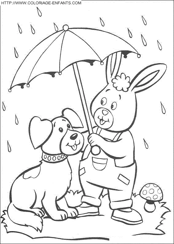 Coloring page: Rain (Nature and Seasons) #158205 - Free Printable Coloring Pages