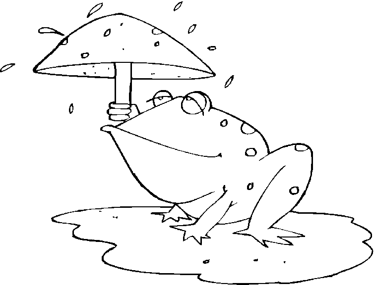 Free printable Rain coloring page #158272 from Nature and Seasons collection