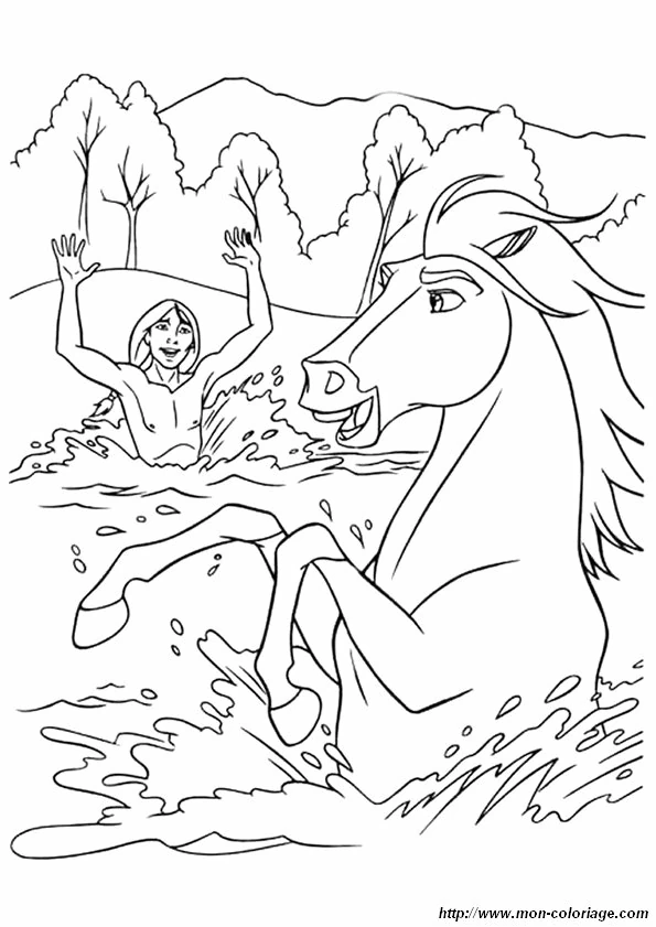Free printable River coloring page #159308 from Nature and Seasons collection